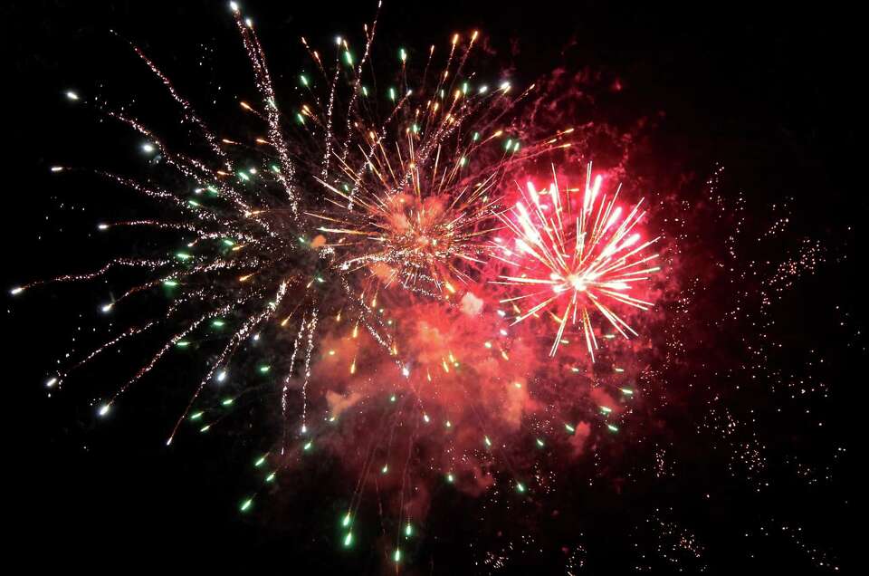 Regulated brilliance: A spectacle over Madison showcasing the importance of organized, compliant fireworks events in Connecticut.