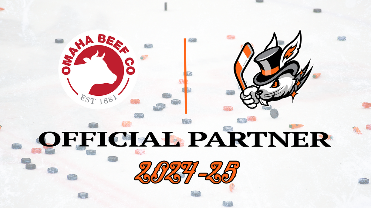 The Danbury Hat Tricks proudly announce the renewal of their partnership with Omaha Beef Company for the 2024-25 season, promising quality offerings at all games.